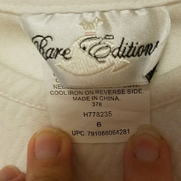 RARE EDITION Black&Cream Damask top w/ Red legging - Picture 5 of 6